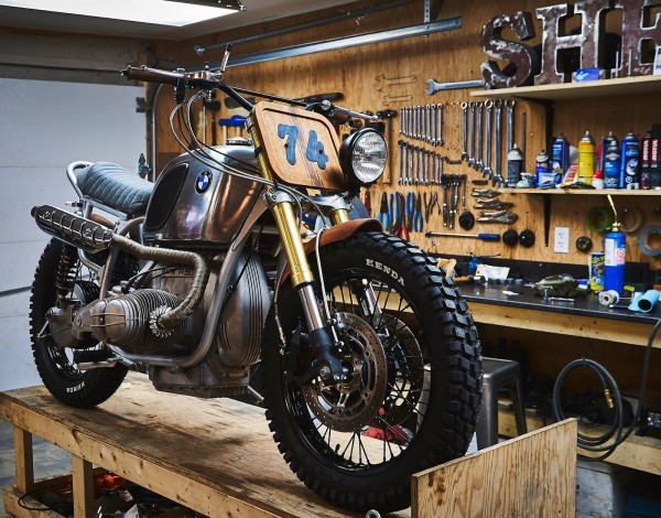 BMW R90 Scrambler by Garage Sherrif 14