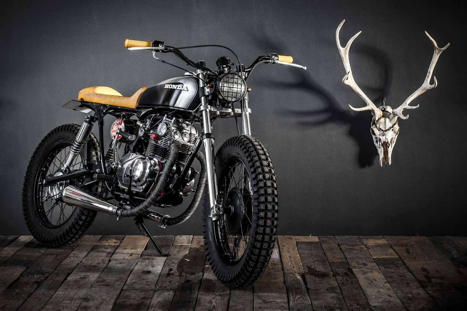 Honda Scrambler by ed Turner