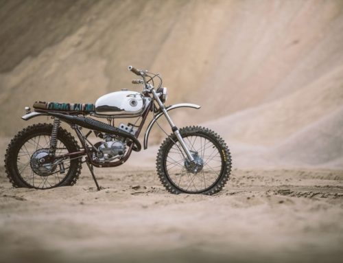 Hodaka Ace Scrambler by Chris Tope