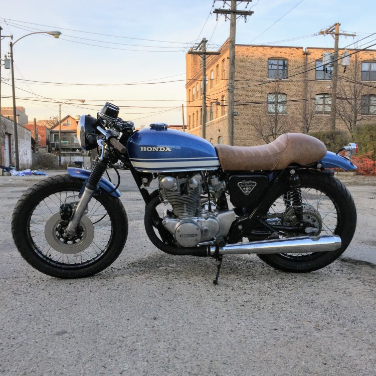 Honda CB450 Cafe Racer 7