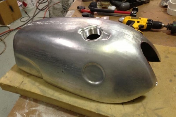 Paint Motorcycle Gas Tank